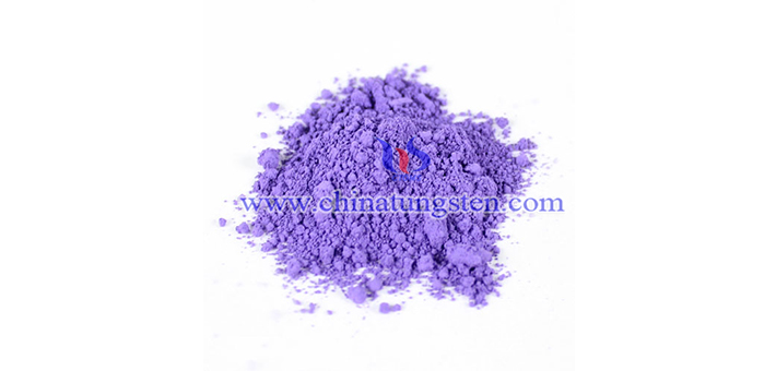 violet tungsten oxide picture