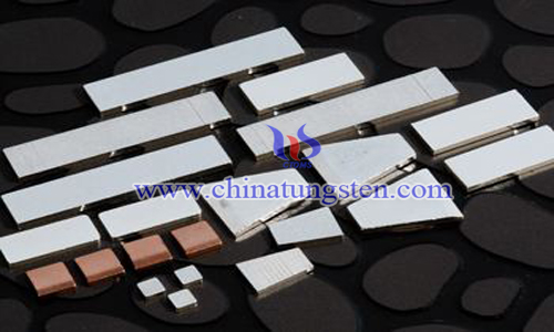 flake silver-tungsten electric contact material preparation image