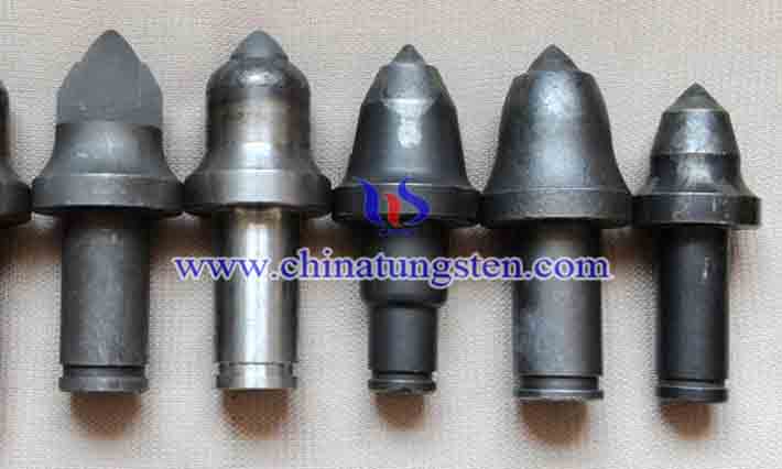 tungsten carbide rock drilling button picture