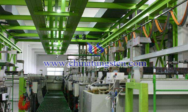 Drop coating  process picture