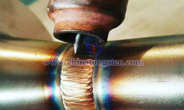 tungsten pole for aircraft engine pipe image