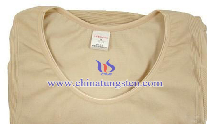 nano yellow tungsten oxide warm clothing image