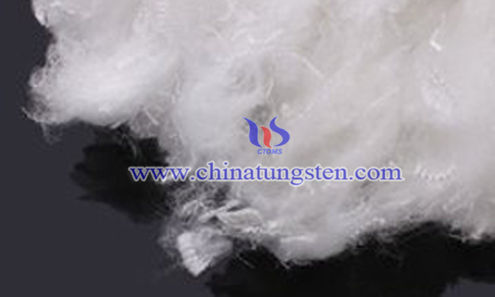 warm fiber of  ammonium metatugstate image