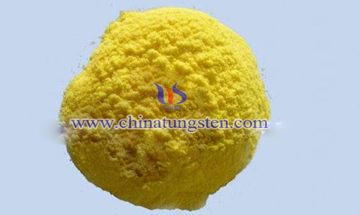 yellow tungsten oxide warm fiber bedding picture