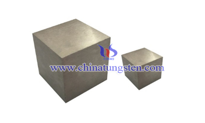 tungsten alloy cube counterweight picture