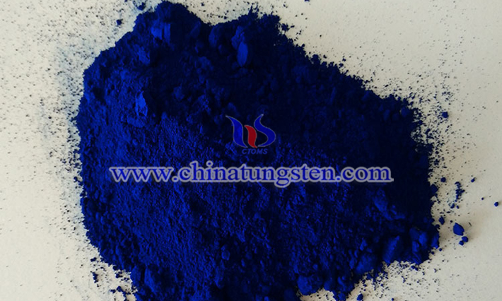 Cs doped tungsten oxide applied for nano-ceramic color master image