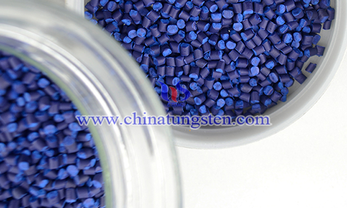 Cs doped tungsten oxide applied for thermal insulation masterbatch picture