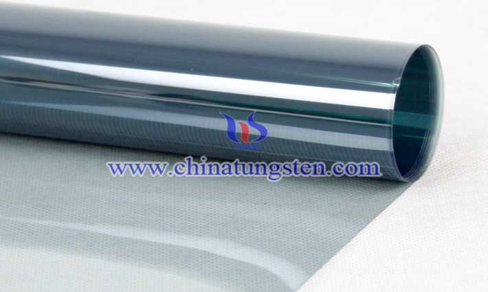 Cs doped tungsten oxide powder applied for thermal insulation film picture