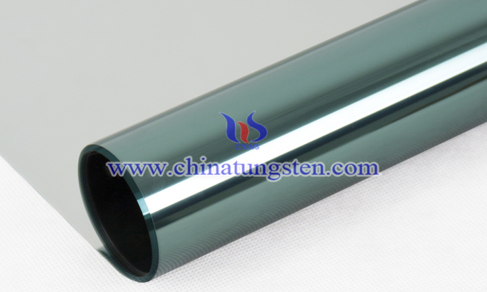 nano cesium doped tungsten oxide applied for heat insulating window glass picture