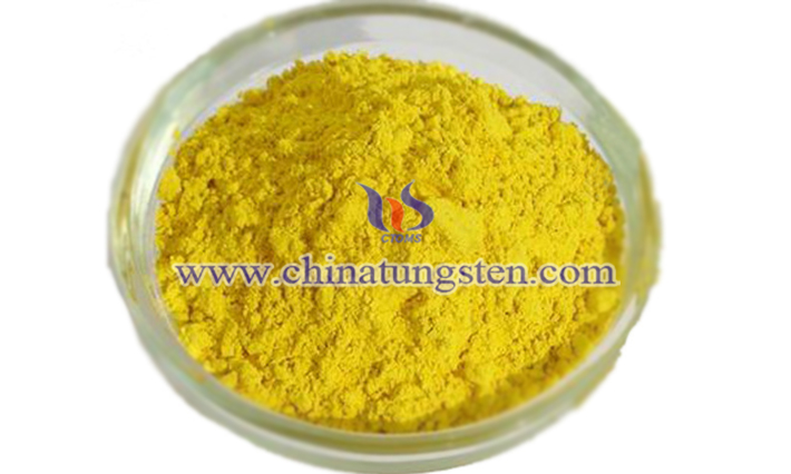 yellow tungsten oxide nanopowder applied for building thermal insulating glass image