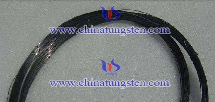 black tungsten wire image 