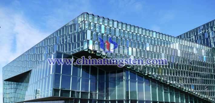 tungsten trioxide applied for building glass energy saving coating picture