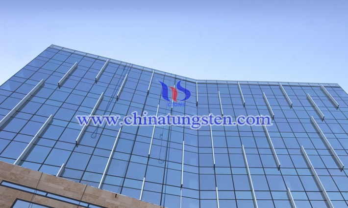 yellow tungsten oxide applied for energy saving glass coating picture