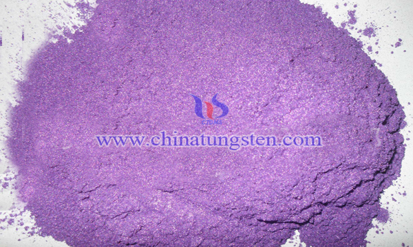 Purple Tungsten Oxide Image