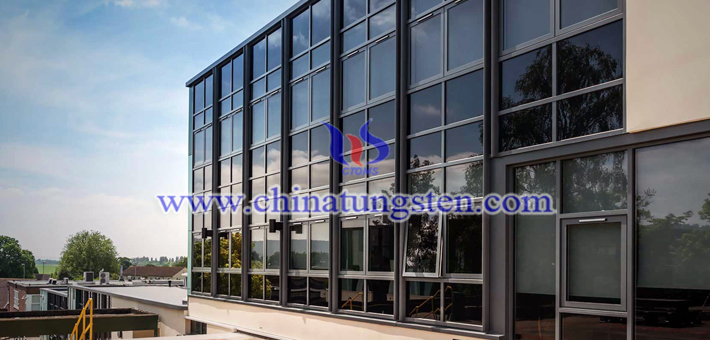 nano tungsten trioxide applied for glass curtain wall heat insulation coating picture