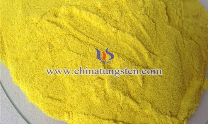yellow tungsten oxide applied for building glass thermal insulation coating image
