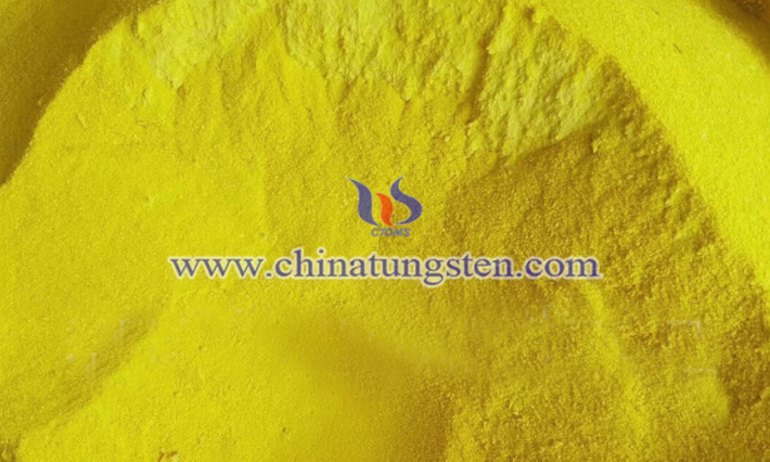 yellow tungsten oxide applied for transparent heat insulation coating image