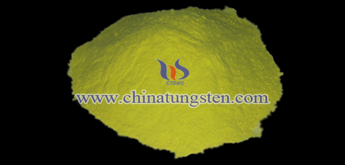 yellow tungsten oxide nanopowder applied for energy efficient building glass image