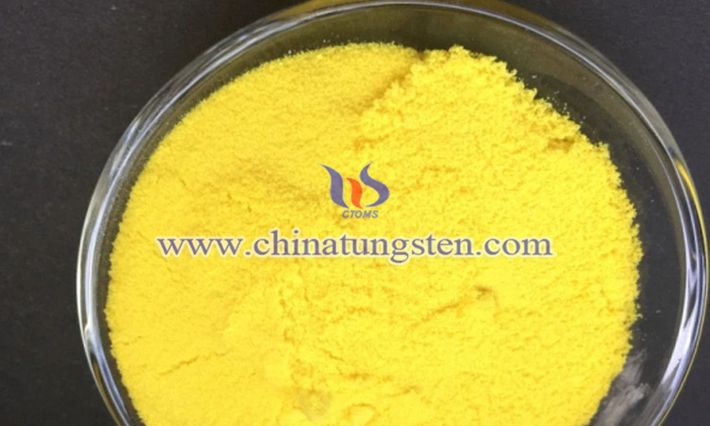 yellow tungsten oxide nanopowder applied for energy-efficient glass img