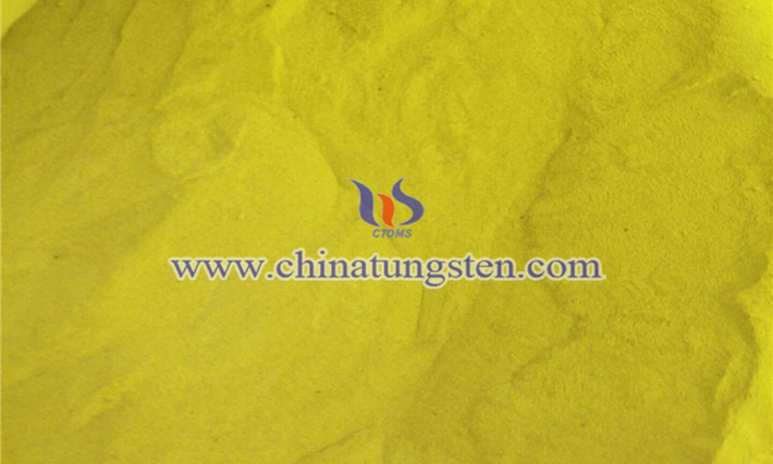 yellow tungsten oxide nanopowder applied for transparent heat insulation coating image