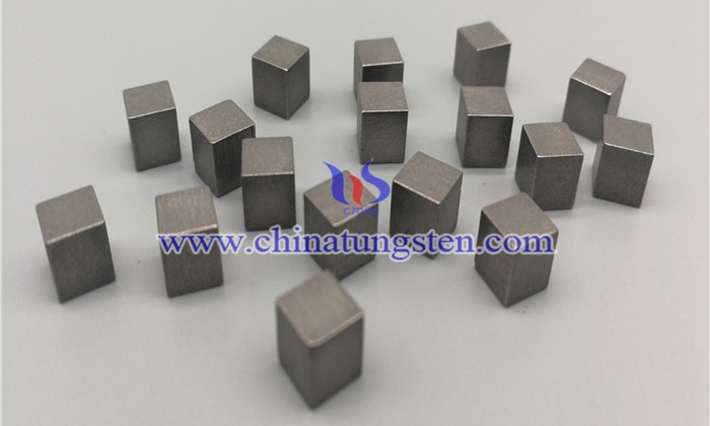 customized tungsten alloy cube picture