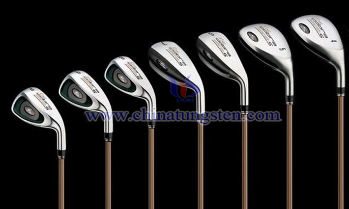 grand tungsten alloy counterweight golf club head picture