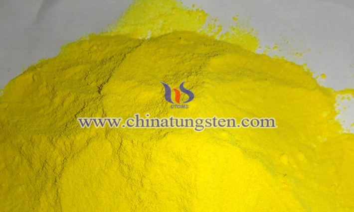 nano yellow tungsten oxide applied for nano transparent heat insulating glass coating image