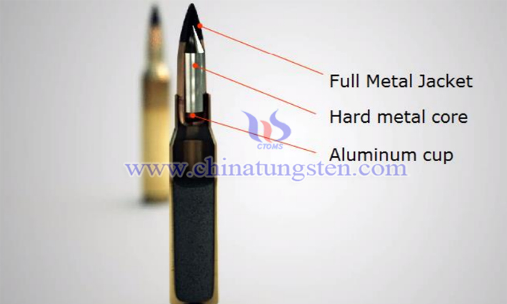 tungsten alloy armor piercing bullet picture
