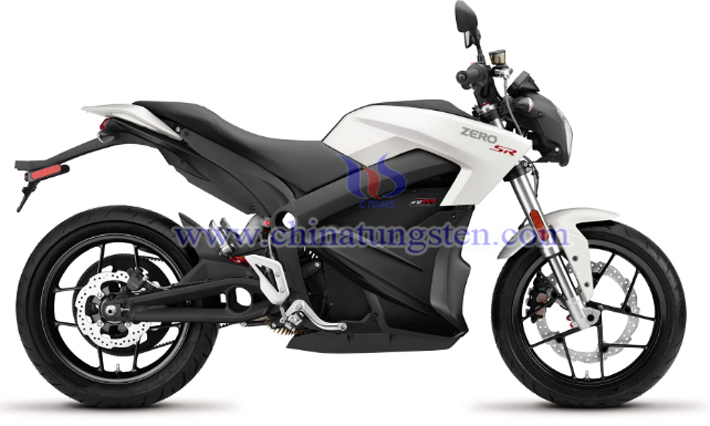 tungsten alloy crankshaft counterweights in motorbike picture