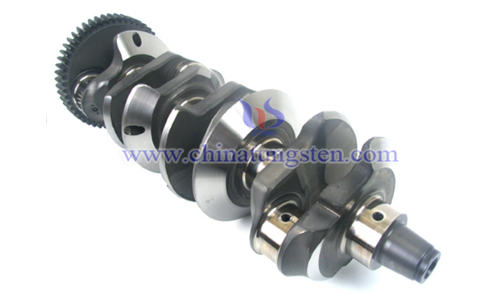 tungsten alloy crankshaft counterweights motorbike crankshaft picture