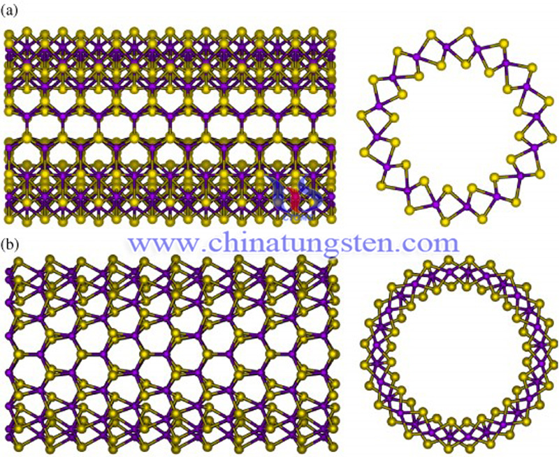 tungsten disulfide nanotube structure image-2