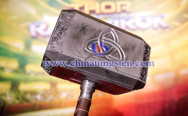 tungsten mjolnir made by Hacksmith image