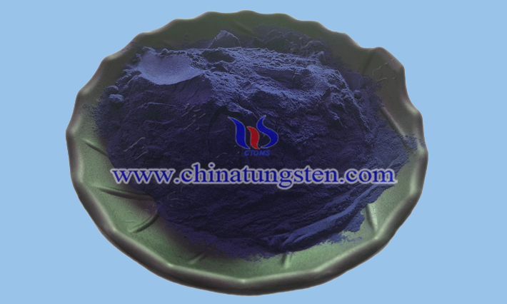 violet tungsten oxide nanopowder applied for heat-insulation glass coating image