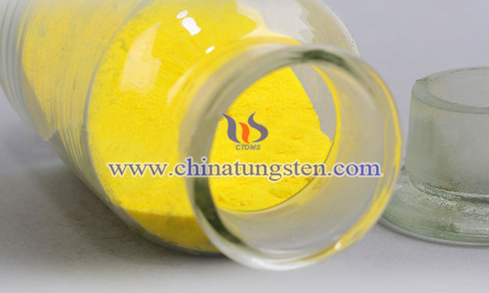 yellow tungsten oxide applied for nano transparent heat insulating glass coating image