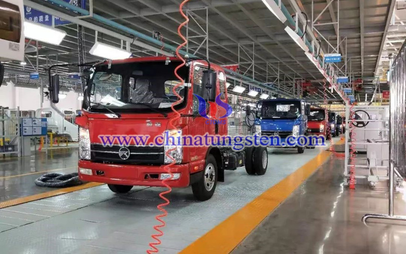 the new energy automobiles produced in Ganzhou image