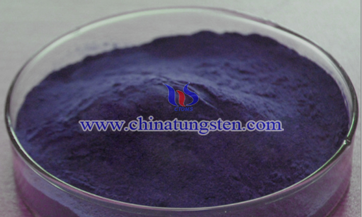 紫色酸化タングステン画像のスマートウィンドウ