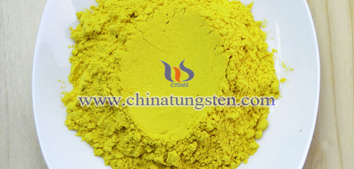 yellow tungsten oxide applied for WO3-TiO2 electrochromic film image
