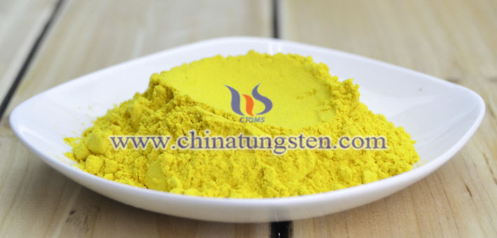 yellow tungsten oxide applied for WO3-TiO2 electrochromic film picture