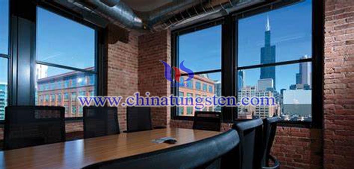 F-doped cesium tungsten bronze applied for electrochromic smart window picture
