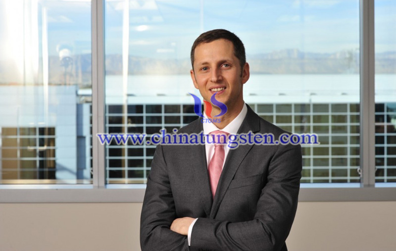Michael Rosenthal of MP Materials came to Taiwan for rare earth image