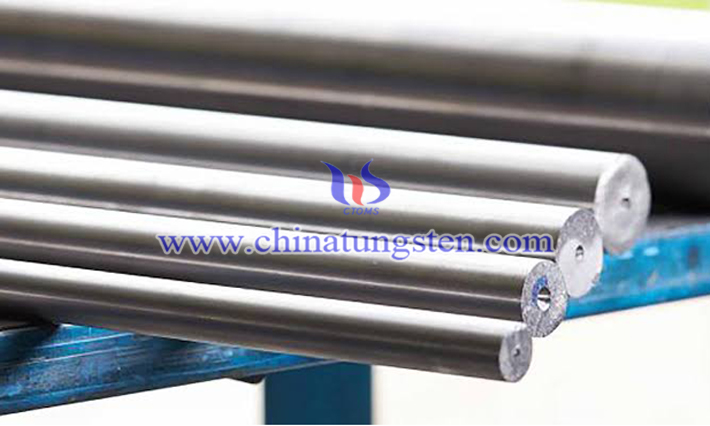 heavy tungsten alloy round bar picture