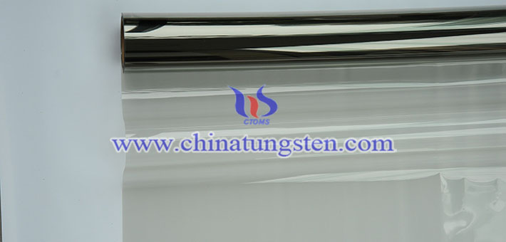 tungsten trioxide film applied for large area smart glass picture