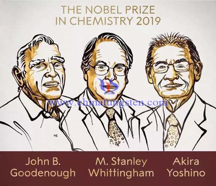 2019諾貝爾化學獎獲得者圖片