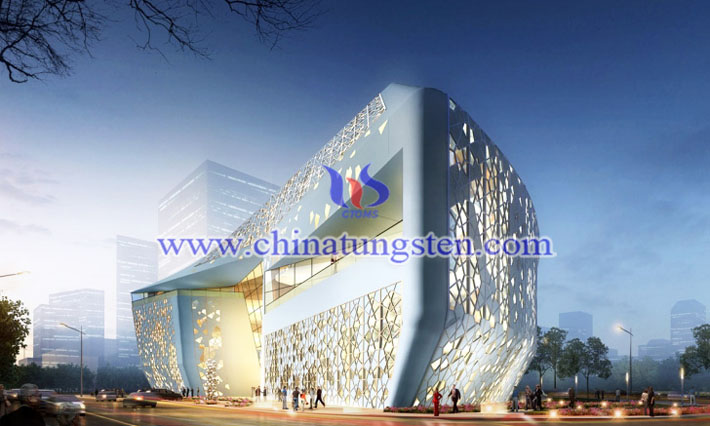 cesium tungsten bronze nanopowder applied for hotel thermal insulating glass coating picture