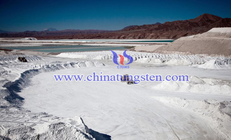 lithium mining in Atacama of Chile image