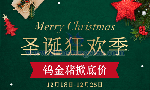 钨金猪圣诞收官特惠