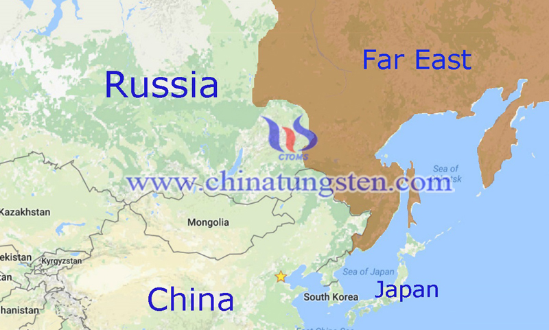 tungsten reserves in the Far East region ranks first in Russia image