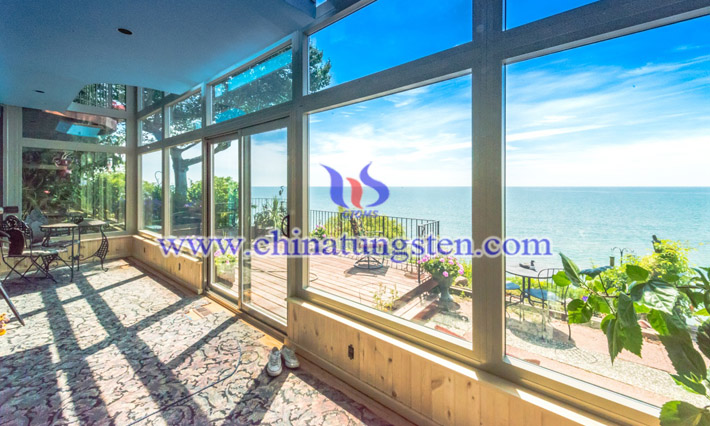 cesium tungsten bronze applied for sunroom thermal insulating coating picture