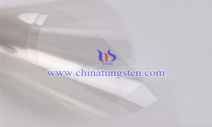 Cs0.33WO3 applied for transparent nano heat-insulation film picture