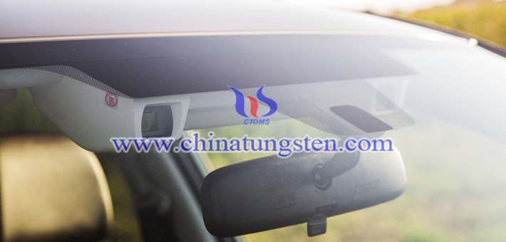 cesium tungsten oxide applied for car thermal insulating glass coating picture